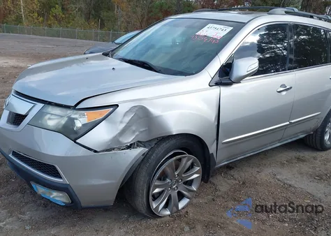 2012 Acura Mdx Advance Package из США, поврежденный, VIN 2HNYD2H68CH511252